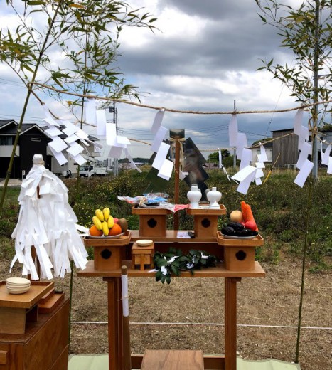 いつでも厳かな地鎮祭