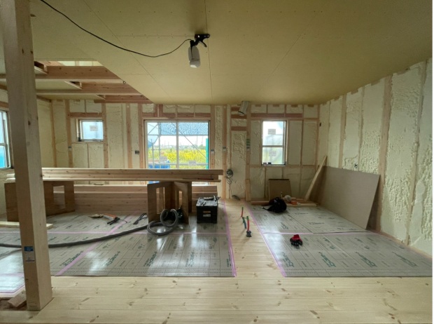 	木更津市岩根モデルハウス現場レポート #2内装編